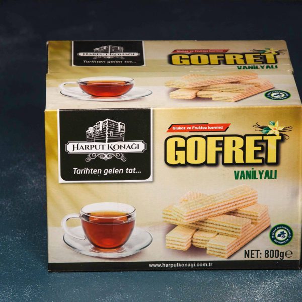 Harput Konağı Vanilyalı Gofret (800GR)